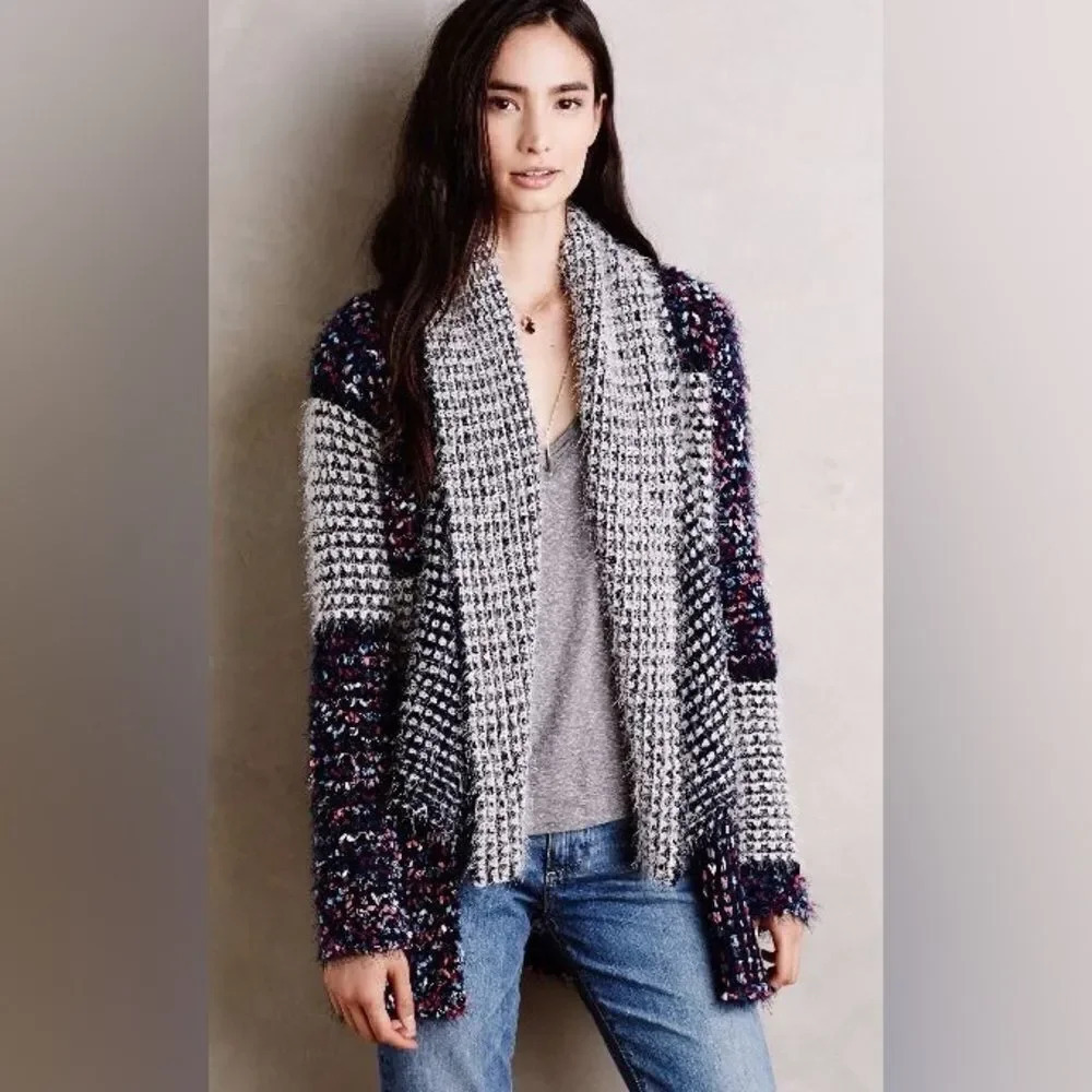 Super soft Confetti Shawl Cardigan